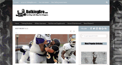 Desktop Screenshot of bulkingbro.com